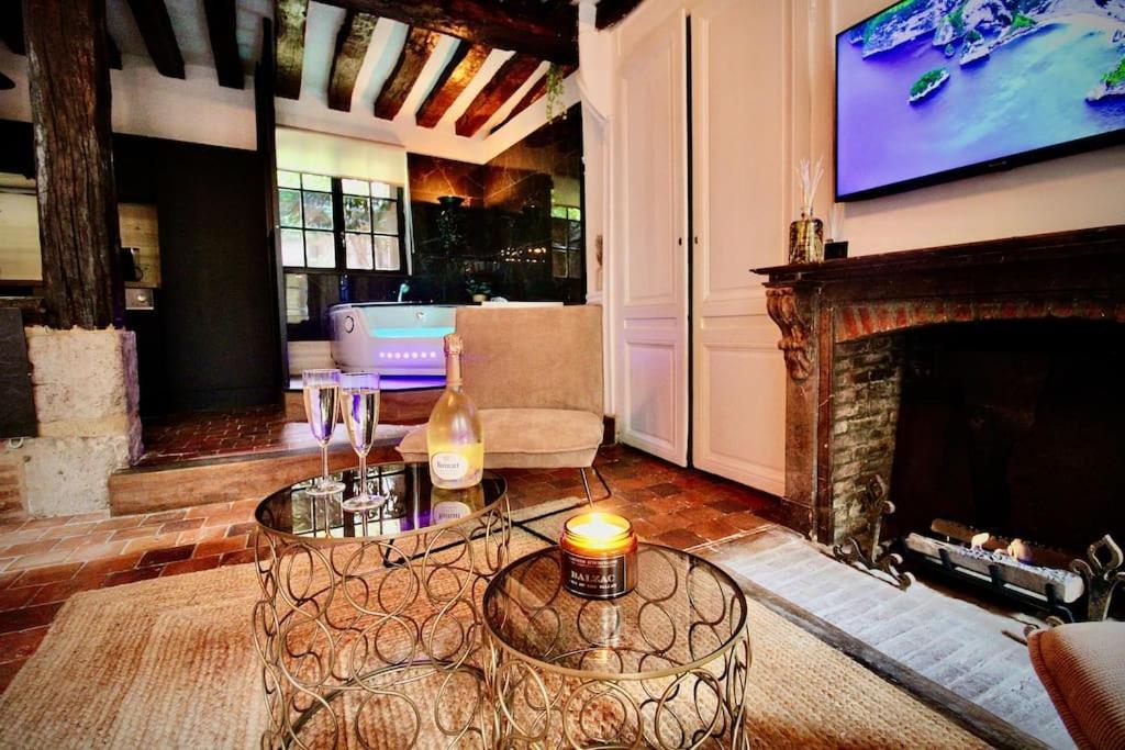 Le Spa Gustave - Sauna, Jacuzzi & Terrasse A Rouen Dış mekan fotoğraf