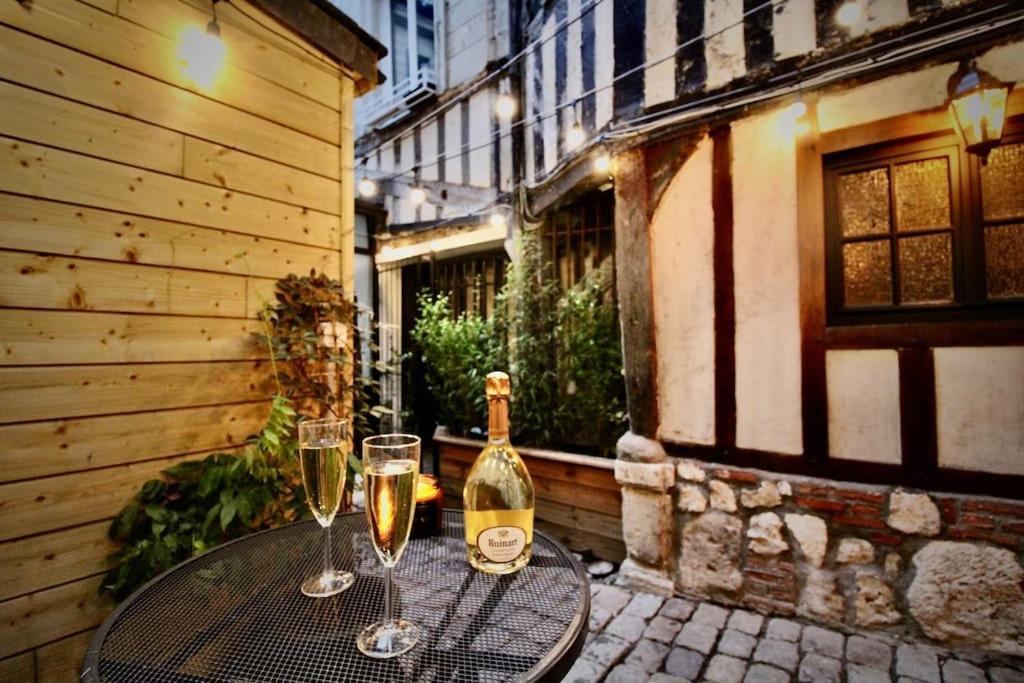 Le Spa Gustave - Sauna, Jacuzzi & Terrasse A Rouen Dış mekan fotoğraf
